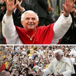 Papa acompanha jovens no caminho para saciar 