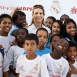 Princesa da Espanha visita centro juvenil salesiano no RJ