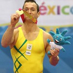 Diego Hypólito conquista medalha de ouro no solo