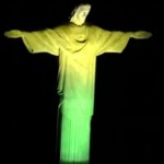Cristo Redentor será iluminado com cores das bandeiras de países