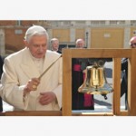 Papa toca o Sino do Congresso Eucarístico Internacional