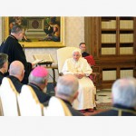 Dom da unidade católica é essencial, enfatiza Papa