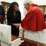 Bento XVI recebe presidente da Costa Rica