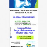 Evento contará história da jovem beata Chiara Luce