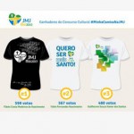 JMJ 2013: público escolhe três camisetas oficiais
