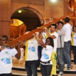 Símbolos da JMJ seguem para o Estado do Rio de Janeiro