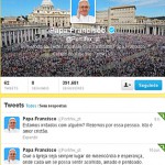 Papa Francisco orienta relações humanas via Twitter