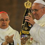 Peregrinos recordam encontro com o Papa em Aparecida