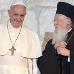 Papa agradece patriarca de Constantinopla por empenho ecumênico