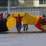 Torcedores belgas e argelinos fazem festa em Belo Horizonte