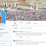Conta do Papa no Twitter tem mais de 15 milhões de seguidores