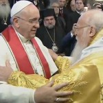 Papa enfatiza caminho de unidade entre católicos e ortodoxos