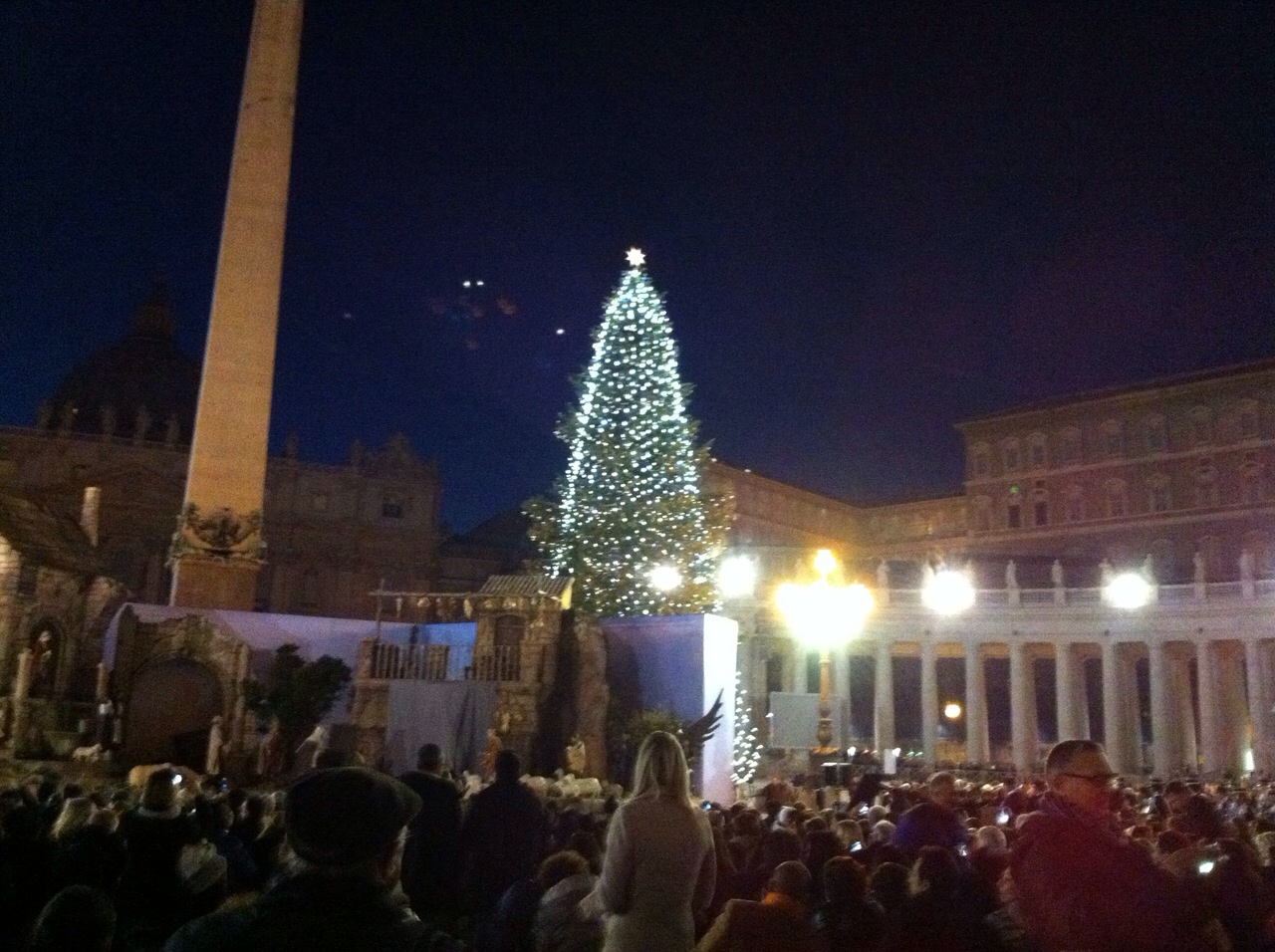 Decoração de Natal no Vaticano
