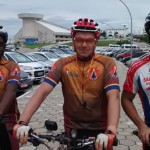 Grupo de padres viaja 425 km de bicicleta e visita Canção Nova