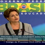 Em pronunciamento, Dilma diz que manifestações são democráticas