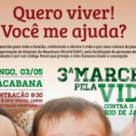 Rio de Janeiro terá a terceira Marcha Pela Vida