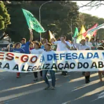 Manifestação pela vida acontece em Brasília