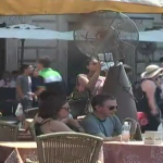 Temperatura no verão de Roma sobe