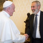 Felicitações de Páscoa entre o Papa e o Rabino de Roma