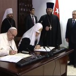 Leia a declaração conjunta assinada pelo Papa e o Patriarca Russo