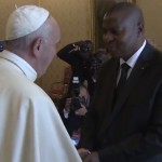 Papa recebe presidente da República Centro-Africana