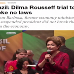 Mídia mundial repercute defesa de Dilma no Senado