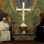 Papa fala de fraternidade em encontro com Patriarca da Geórgia