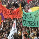 Protestos contra atual presidente acontece em várias cidades do Brasil