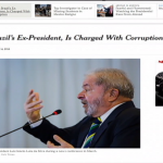 Denúncia conta Lula repercute na imprensa internacional