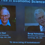 Oliver Hart e Bengt Holmström vencem Prêmio Nobel de Economia