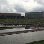 Manifestação reúne cerca de cinco mil pessoas em Brasília