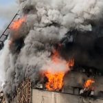 Prédio desaba em Teerã, capital iraniana