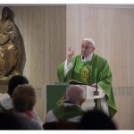 Em Deus, justiça é misericórdia, diz Papa em homilia