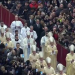 Papa Francisco celebra Missa de ano novo na Basílica de São Pedro