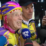 Françês centernário bate record no ciclismo