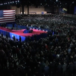 Milhares de pessoas acompanharam discurso de Barack Obama