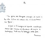 Papa envia bilhete a editora por mostra sobre Evangelii Gaudium
