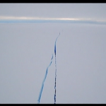 Iceberg pode se desprender na Antártida