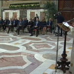 Papa Francisco se reúne com líderes da União Europeia