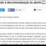 Arcebispo do Rio de Janeiro publica nota de repúdio às novas ações para descriminalizar o aborto