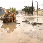 Fortes chuvas causaram inundações na região argentina da Patagônia
