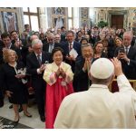 Papa fala de inclusão social e cultura de solidariedade a participantes de encontro internacional