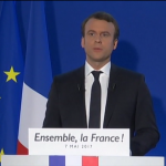 Franceses elegem candidato de centro, Emmanuel Macron