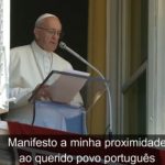 Papa solidário com vítimas de 