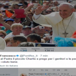Papa Francisco publica mensagem de solidariedade à família de Charlie Gard