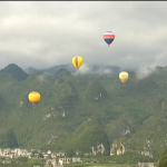 Festival de balonismo reúne milhares de pessoas na China