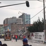 Prosseguem as buscas para encontrar sobreviventes do terremoto no México
