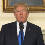 Trump, anuncia que não vai certificar o cumprimento do acordo nuclear com o Irã