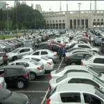 Motoristas e usuários de Urbe protestam contra exigências de projeto de lei