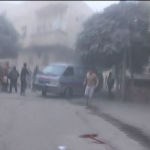 Bombardeio em Damasco atinge escola